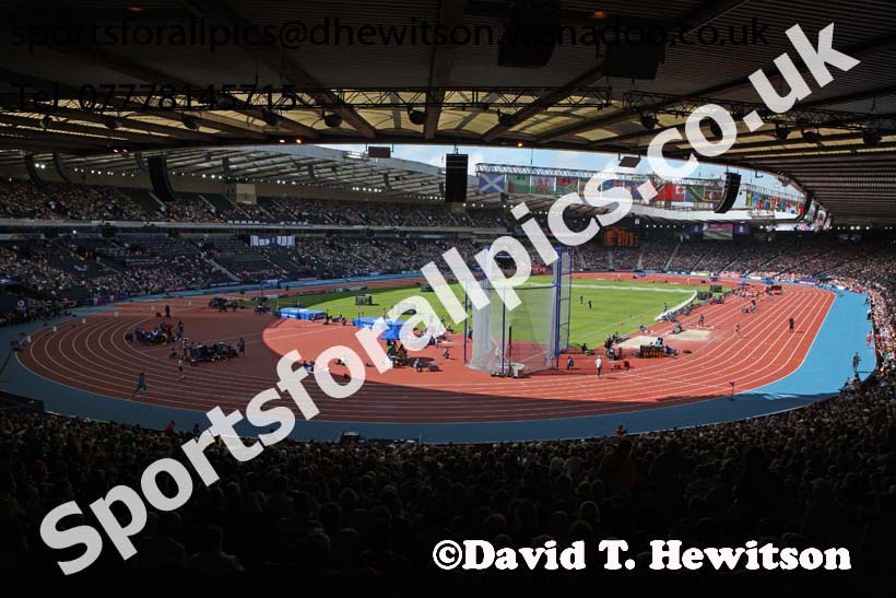 Hampden Park full for the Commonwealth Games, Glasgow. Photo: David T. Hewitson/Sports for All Pics
